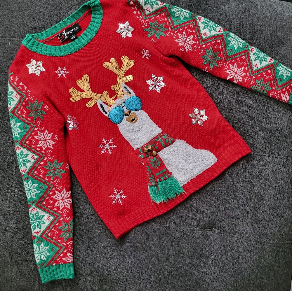 Girls Ugly Christmas Sweater